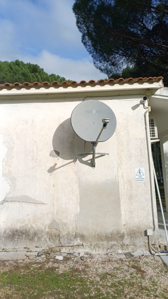 Parabola Eurona per Agris Sardegna a Illorai